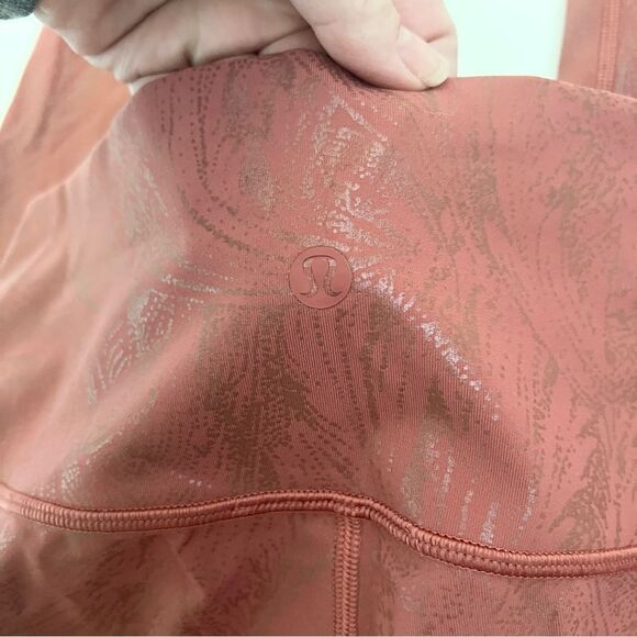 Lululemon Wunder Under High Rise Tight 28" Luxtreme Shine Leggings Size 8 - Picture 5 of 8